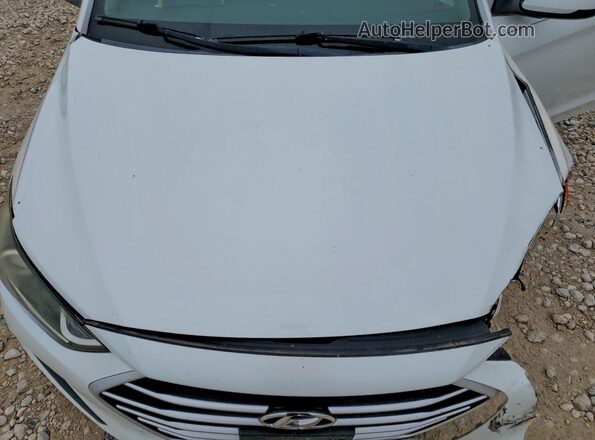 5NPD84LFXHH161312 2017 HYUNDAI ELANTRA White Вид задньої частини салону