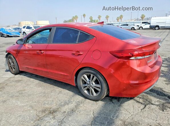 5NPD84LFXHH173069 2017 HYUNDAI ELANTRA Red Tył lewy