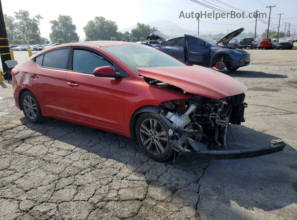 5NPD84LFXHH173069 2017 HYUNDAI ELANTRA Red Przód prawy