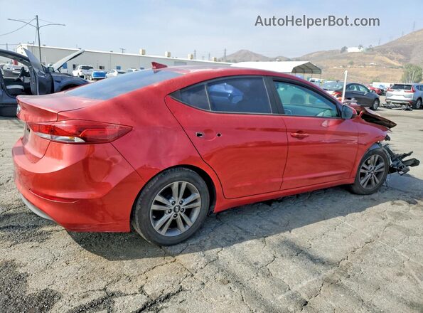 5NPD84LFXHH173069 2017 HYUNDAI ELANTRA Red Tył prawy