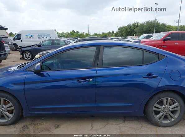 5NPD84LFXHH176392 2017 HYUNDAI ELANTRA Blue სალონის 360-გრადუსიანი ხედი