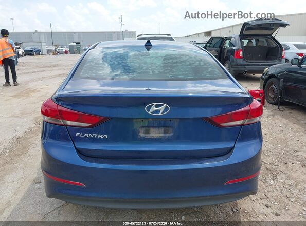5NPD84LFXHH176392 2017 HYUNDAI ELANTRA Blue 