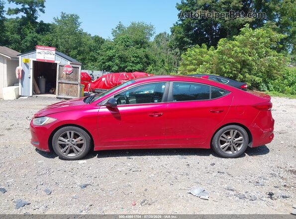 5NPD84LFXHH176473 2017 HYUNDAI ELANTRA Red 360 interior view