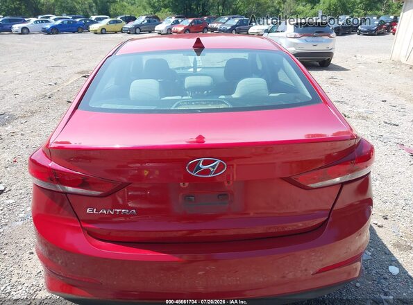 5NPD84LFXHH176473 2017 HYUNDAI ELANTRA Red 