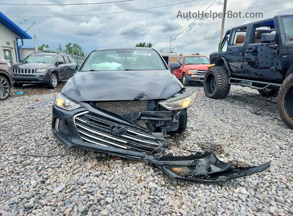 5NPD84LFXHH198182 2017 HYUNDAI ELANTRA Black Widok z przodu
