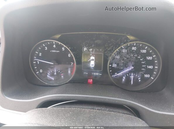 5NPD84LFXJH226195 2018 HYUNDAI ELANTRA Red Vista de los asientos traseros