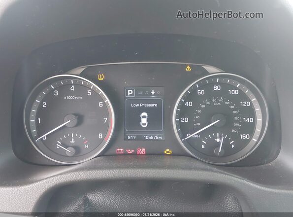 5NPD84LFXJH230053 2018 HYUNDAI ELANTRA Silver Vista de los asientos traseros