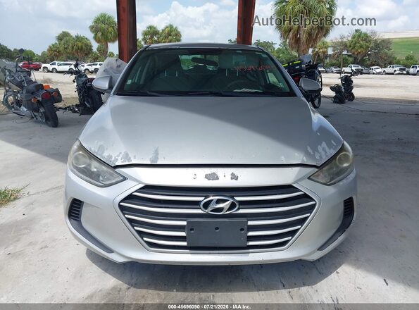 5NPD84LFXJH230053 2018 HYUNDAI ELANTRA Silver Vista del cuadro de instrumentos