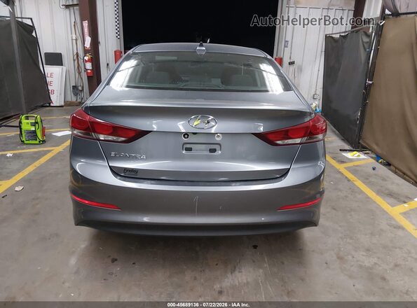 5NPD84LFXJH253347 2018 HYUNDAI ELANTRA Gray 