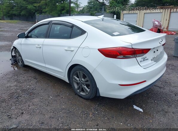 5NPD84LFXJH271346 2018 HYUNDAI ELANTRA White უკანა მარცხენა