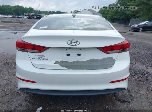 5NPD84LFXJH271346 2018 HYUNDAI ELANTRA White 