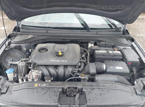 5NPD84LFXJH273310 2018 HYUNDAI ELANTRA Серый Вид сзади