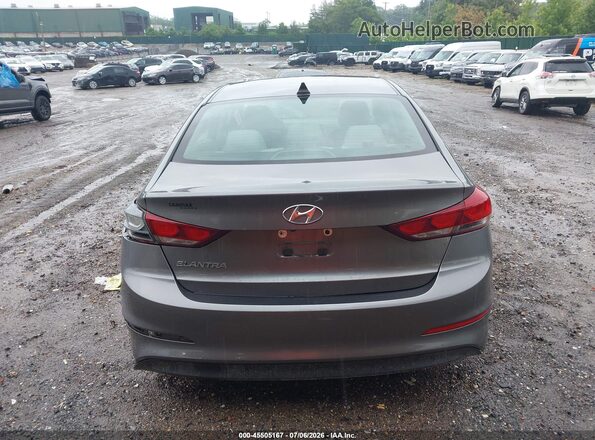 5NPD84LFXJH273310 2018 HYUNDAI ELANTRA Серый 