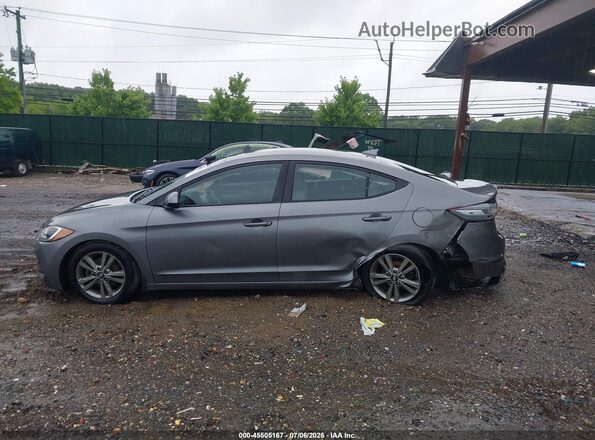 5NPD84LFXJH273310 2018 HYUNDAI ELANTRA Серый Панорамный вид салона 360°
