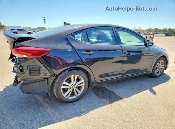 5NPD84LFXJH277051 2018 HYUNDAI ELANTRA Black Tył prawy