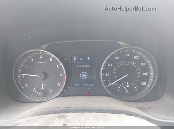 5NPD84LFXJH283125 2018 HYUNDAI ELANTRA Silver Вид задніх сидінь