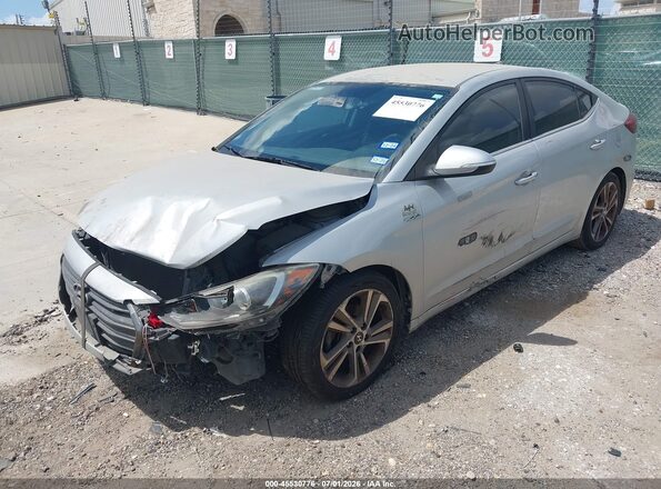 5NPD84LFXJH283125 2018 HYUNDAI ELANTRA Silver Передня ліва чверть