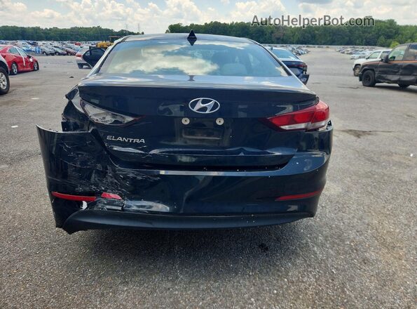 5NPD84LFXJH290351 2018 HYUNDAI ELANTRA Black Vista trasera