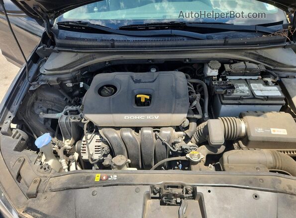 5NPD84LFXJH290351 2018 HYUNDAI ELANTRA Black Vista interior trasera