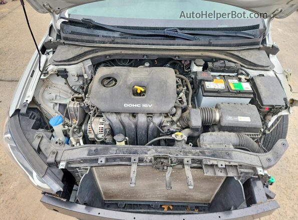 5NPD84LFXJH293931 2018 HYUNDAI ELANTRA Silver Вид задньої частини салону
