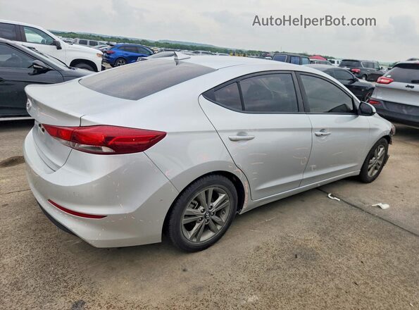 5NPD84LFXJH293931 2018 HYUNDAI ELANTRA Silver Задня права чверть
