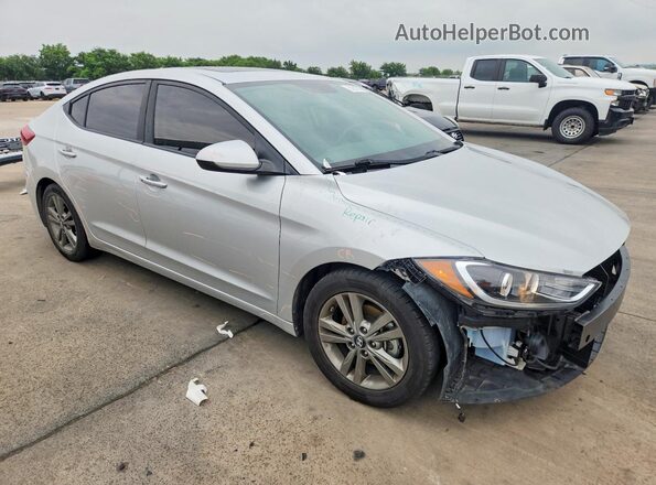 5NPD84LFXJH293931 2018 HYUNDAI ELANTRA Silver Передня права чверть