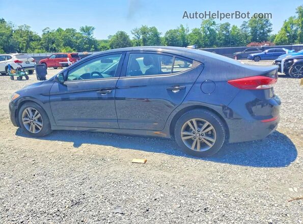 5NPD84LFXJH294898 2018 HYUNDAI ELANTRA Black Trasero izquierdo