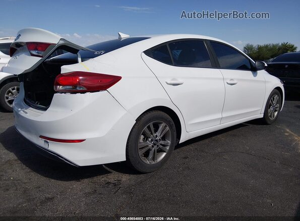 5NPD84LFXJH303941 2018 HYUNDAI ELANTRA White Հետևի աջ