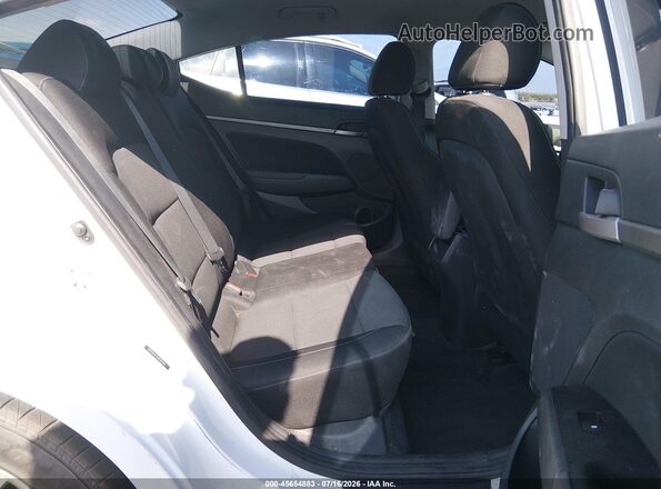 5NPD84LFXJH303941 2018 HYUNDAI ELANTRA White VIN կոդի պիտակի տեսք
