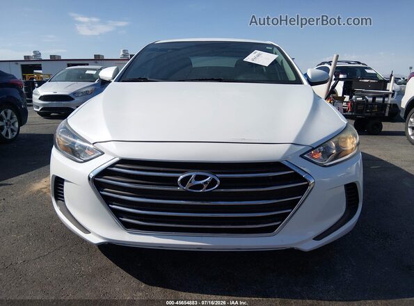 5NPD84LFXJH303941 2018 HYUNDAI ELANTRA White Սալոնի հետևի տեսք