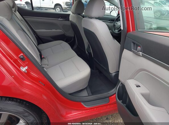 5NPD84LFXJH333814 2018 HYUNDAI ELANTRA Red Вид наклейки з VIN-кодом