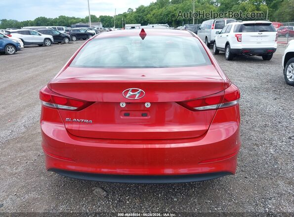 5NPD84LFXJH333814 2018 HYUNDAI ELANTRA Red 