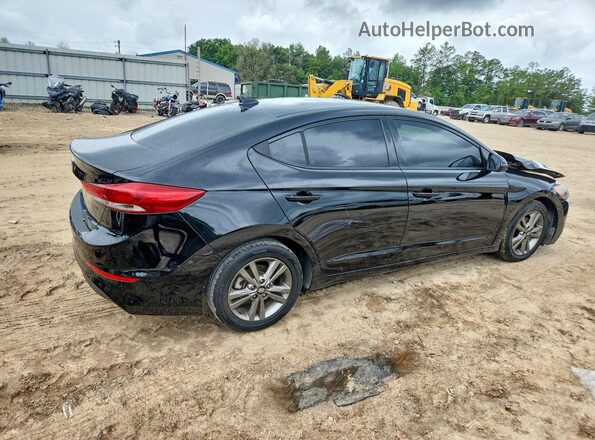 5NPD84LFXJH340021 2018 HYUNDAI ELANTRA Черный Задняя правая четверть
