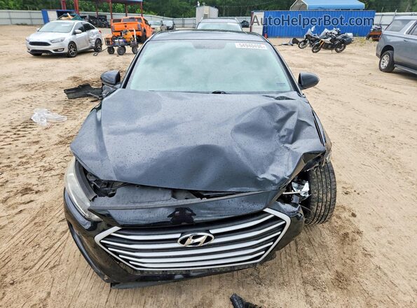 5NPD84LFXJH340021 2018 HYUNDAI ELANTRA Черный Вид спереди
