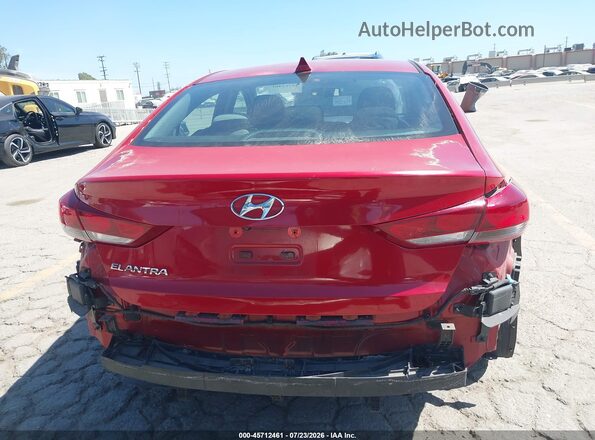 5NPD84LFXJH353562 2018 HYUNDAI ELANTRA Red 