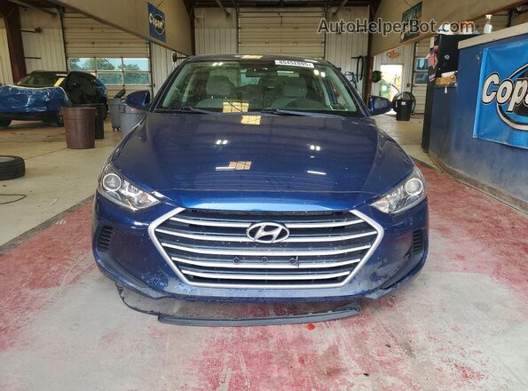 5NPD84LFXJH362620 2018 HYUNDAI ELANTRA Синий Вид спереди