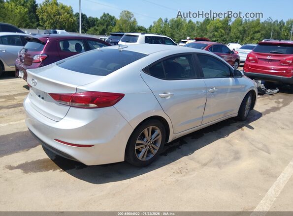 5NPD84LFXJH381765 2018 HYUNDAI ELANTRA Silver Задня права чверть