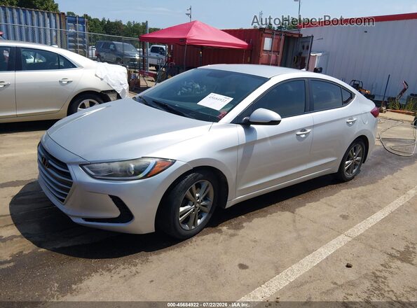 5NPD84LFXJH381765 2018 HYUNDAI ELANTRA Silver Передня ліва чверть