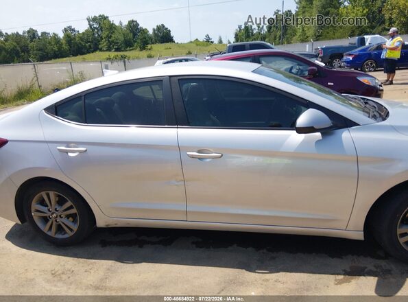5NPD84LFXJH381765 2018 HYUNDAI ELANTRA Silver Вид задньої частини салону
