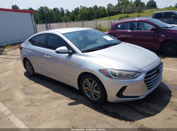 5NPD84LFXJH381765 2018 HYUNDAI ELANTRA Silver Вид спереду