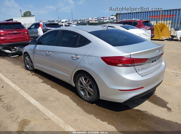 5NPD84LFXJH381765 2018 HYUNDAI ELANTRA Silver Задня ліва чверть