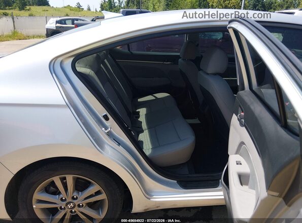 5NPD84LFXJH381765 2018 HYUNDAI ELANTRA Silver Вид наклейки з VIN-кодом
