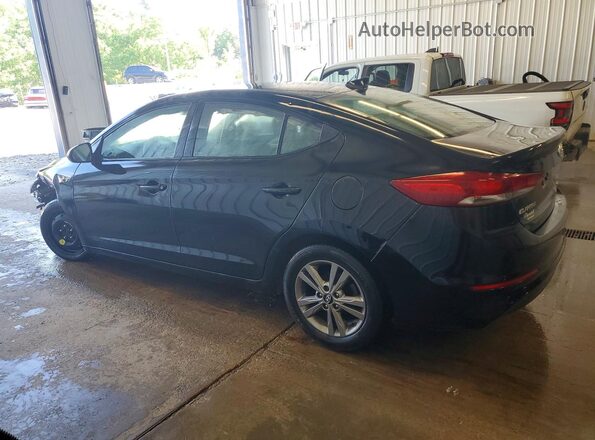 5NPD84LFXJH392281 2018 HYUNDAI ELANTRA Black Rear left
