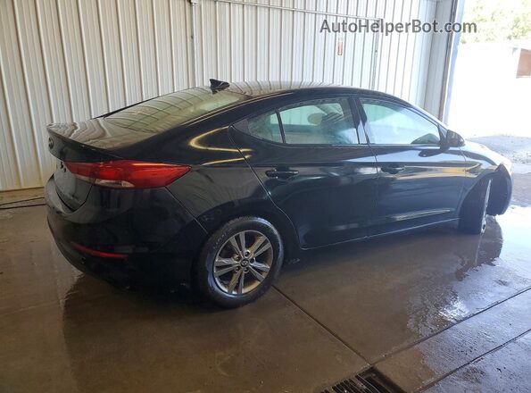 5NPD84LFXJH392281 2018 HYUNDAI ELANTRA Black Rear right