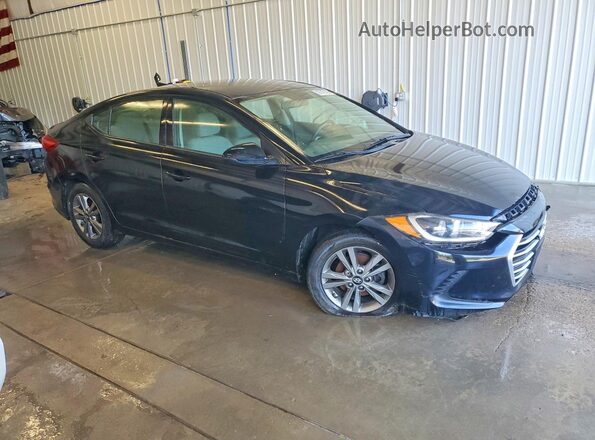 5NPD84LFXJH392281 2018 HYUNDAI ELANTRA Black Front right