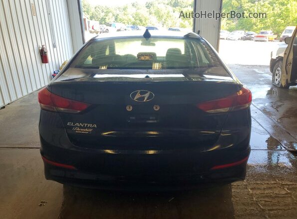 5NPD84LFXJH392281 2018 HYUNDAI ELANTRA Black Rear view