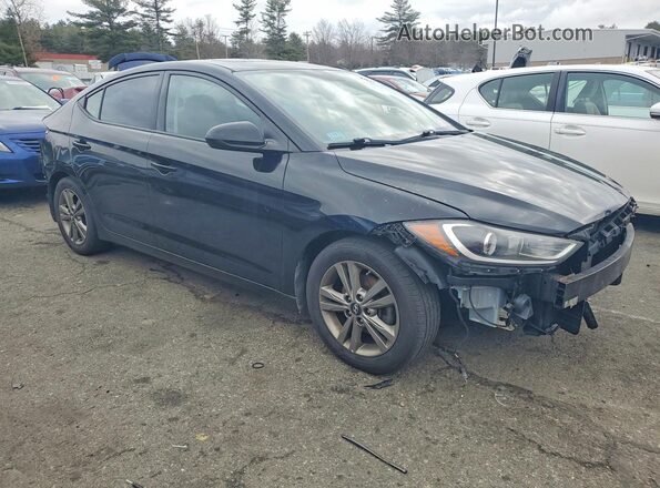 5NPD84LFXJH397352 2018 HYUNDAI ELANTRA Black Front right
