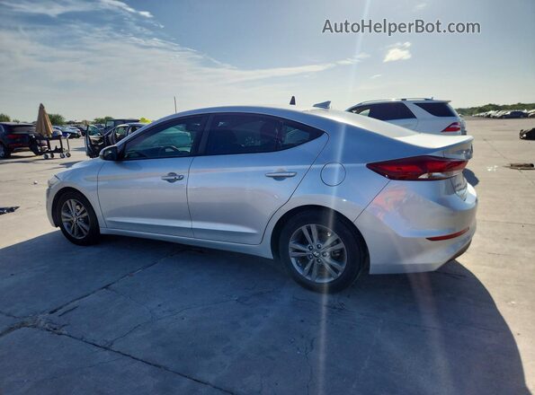 5NPD84LFXJH399053 2018 HYUNDAI ELANTRA Серебряный Задняя левая четверть