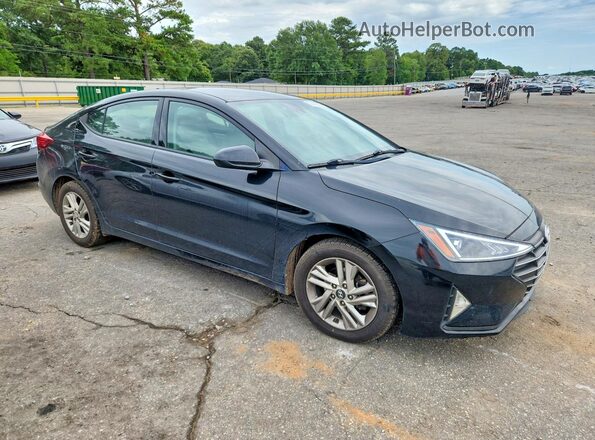 5NPD84LFXKH403958 2019 HYUNDAI ELANTRA Black წინა მარჯვენა