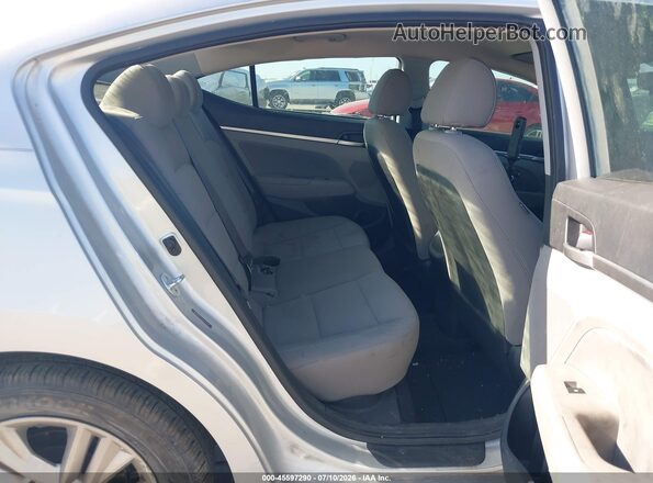 5NPD84LFXKH425359 2019 HYUNDAI ELANTRA Silver VIN կոդի պիտակի տեսք